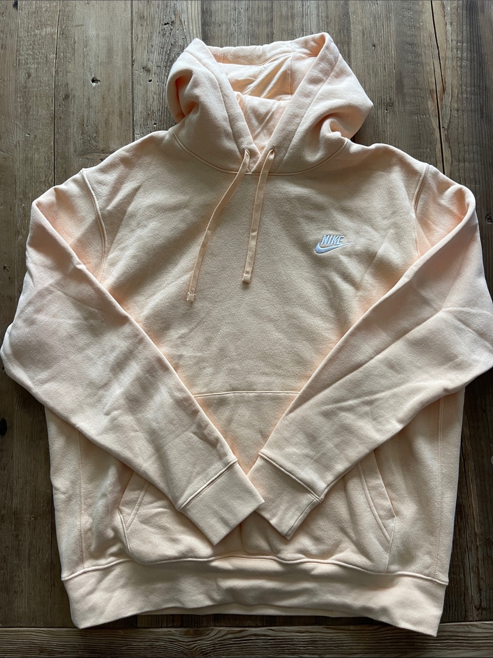 NEW Nike Sportswear Club Hoodie Coral XL